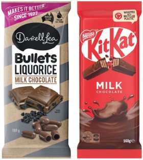 Darrell+Lea+160%E2%80%91180g+or+Nestl%26eacute%3B+118%E2%80%91180g+Chocolate+Block+Selected+Varieties