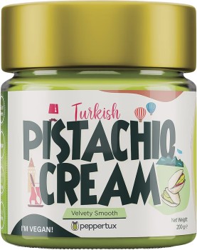NEW-Peppertux-Farm-Vegan-Turkish-Pistachio-Cream-Spread-200g on sale