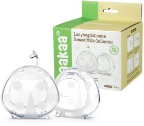 Haakaa+Ladybug+Silicone+Breast+Milk+Collector+2+x+75ml