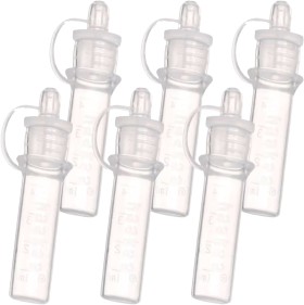 Haakaa+Silicone+Colostrum+Collector+Set+Pre-Sterilised+4ml+6+Pack