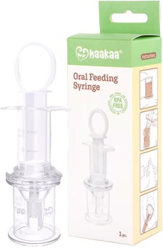 Haakaa+Baby+Oral+Feeding+Syringe+1+Pack