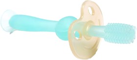 Haakaa+360+Silicone+Baby+Toothbrush+Blue