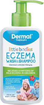 Dermal-Therapy-Little-Bodies-Eczema-Wash-Shampoo-210ml on sale