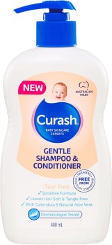 Curash-Gentle-Shampoo-Conditioner-400ml on sale