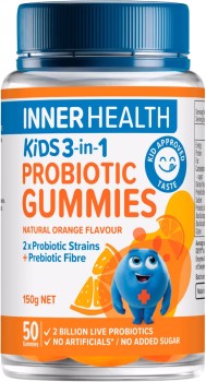 Inner+Health+Kids+3-in-1+Probiotic+Gummies+50+Gummies
