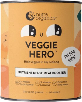 Nutra-Organics-Veggie-Hero-200g on sale