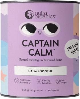 Nutra-Organics-Captain-Calm-200g on sale