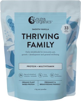 Nutra+Organics+Thriving+Family+Protein+Smooth+Vanilla+1kg