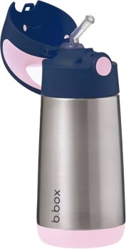 BBox-Insulated-Drink-Bottle-350ml-Indigo-Rose on sale
