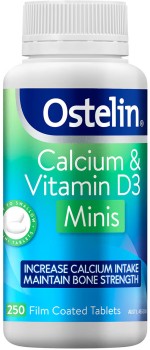 Ostelin-Calcium-Vitamin-D3-Minis-250-Tablets on sale
