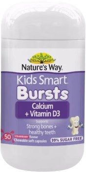 Natures+Way+Kids+Smart+Calcium+%2B+D3+50+Capsules