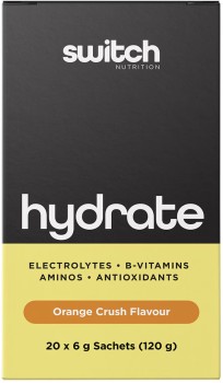 Switch+Nutrition+Hydrate+Electrolytes+No+Added+Sugar+Orange+Crush+20x6g