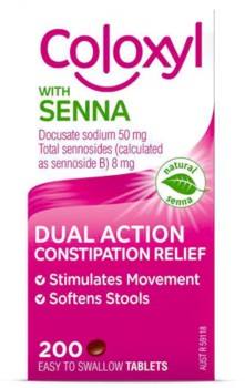 Coloxyl+with+Senna+200+Tablets