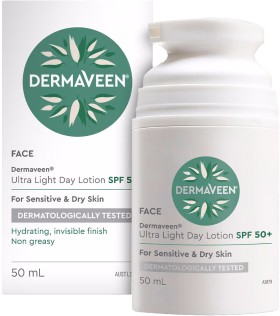 DermaVeen+Ultra+Light+Day+Lotion+SPF50%2B+50ml