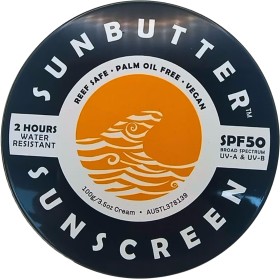 SunButter+Water+Resistant+Reef+Safe+Sunscreen+SPF50+100g