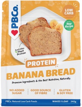 Pbco.+Plant+Protein+Banana+Bread+Mix+340g