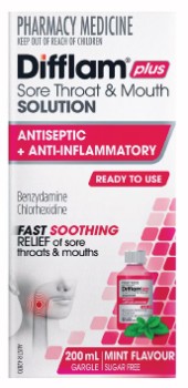 Difflam+Plus+Sore+Throat+%26amp%3B+Mouth+Solution+%2B+Antiseptic+%26amp%3B+Anti-Inflammatory+200ml
