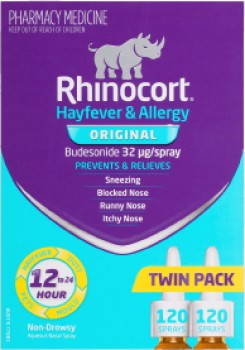 Rhinocort-Hayfever-Allergy-Original-Nasal-Spray-120-Sprays-x-2-Pack on sale