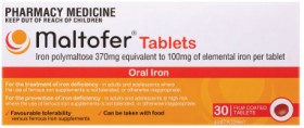Maltofer-Iron-Tablets-100mg-30-Pack on sale