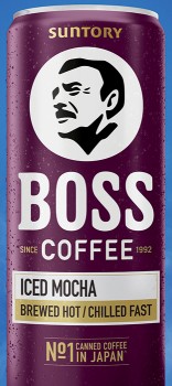 NEW+Suntory+Boss+Coffee+Iced+Mocha+237mL