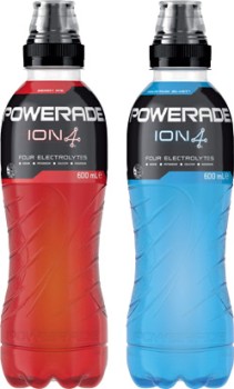 Powerade+or+Powerade+Active+Water+600mL+Selected+Varieties