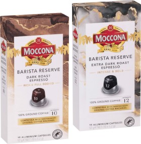 Moccona+Barista+Reserve+Coffee+Capsules+10+Pack+Selected+Varieties