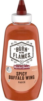 MasterFoods+Born+in+the+Flames+Sauce+500mL+Selected+Varieties