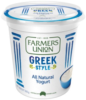 Farmers+Union+Greek+Style+Yogurt+500g+Selected+Varieties