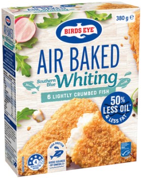Birds+Eye+Air+Baked+Crumbed+Fish+380g+Selected+Varieties