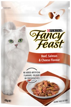 Purina+Fancy+Feast+Adult+Dry+Cat+Food+450g+Selected+Varieties