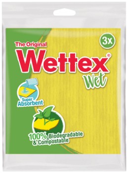 Vileda+Wettex+Wet+Cloth+Sponge+3+pack