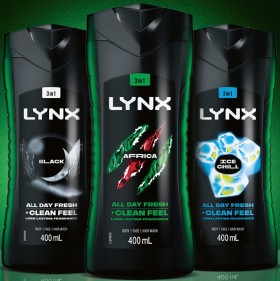 Lynx+Bodywash+400mL+Selected+Varieties