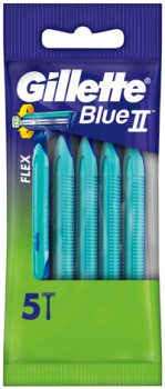 Gillette+Blue+II+Disposable+Razors+5+Pack