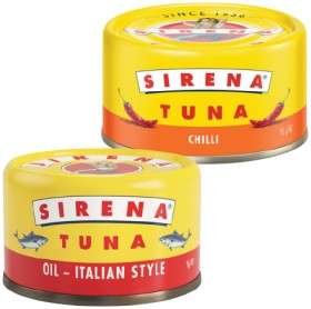 Sirena+Tuna+95g+Selected+Varieties
