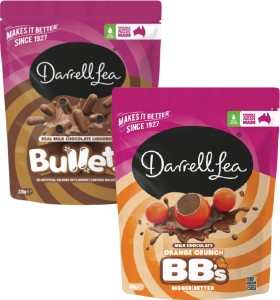 Darrell-Lea-Bullets-or-BBs-150g-204g on sale