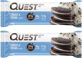 Quest-Cookies-Cream-Protein-Bar-60g on sale