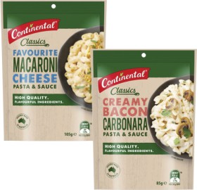 Continental-Pasta-Sauce-85g-105g on sale