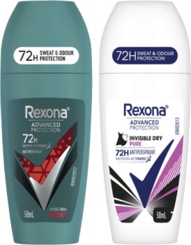 Rexona-Advanced-Protection-Antiperspirant-Roll-On-Deodorant-50mL on sale