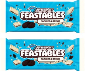 NEW-Mr-Beast-Cookies-Cream-Feastables-60g on sale
