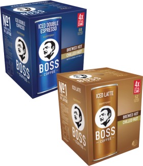 Boss+Iced+Coffee+4x237mL