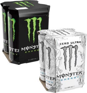 Monster+Energy+Drink+4x500mL