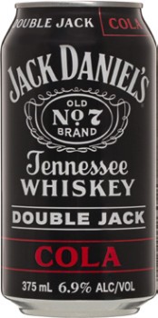 Jack+Daniels+Double+Jack+%26amp%3B+Cola+Cans+10x375mL