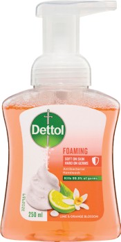 Dettol-Foaming-Lime-Orange-Blossom-Handwash-250mL on sale
