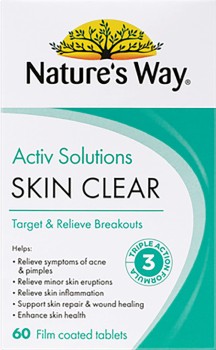 Nature%26rsquo%3Bs+Way+Activ+Solutions+Skin+Clear+60+Tablets%2A