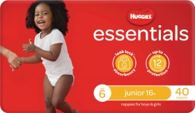 Huggies+Essentials+Nappies+40-54+Pack