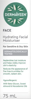 DermaVeen-Hydrating-Facial-Moisturiser-75mL on sale
