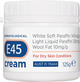 E45-Moisturising-Cream-for-Dry-Skin-Eczma-125g on sale