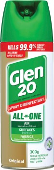 Glen-20-Spray-Disinfectant-All-In-One-Original-300g on sale
