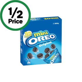 Oreo-Mini-Cookies-Multipacks-204g-Pk-10 on sale