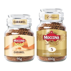 Moccona+Classic+or+Flavoured+Freeze+Dried+Coffee+95-100g
